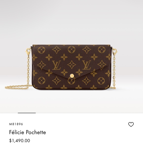 Louis Vuitton Félicie Pochette - Picture 1 of 6